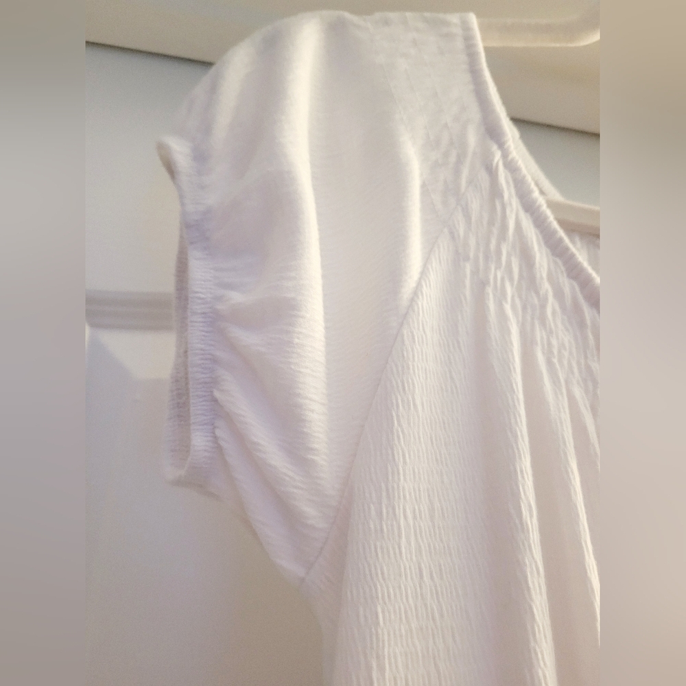 ✨️Love White Ruffled Tiered Sundress - Picture 4 of 10